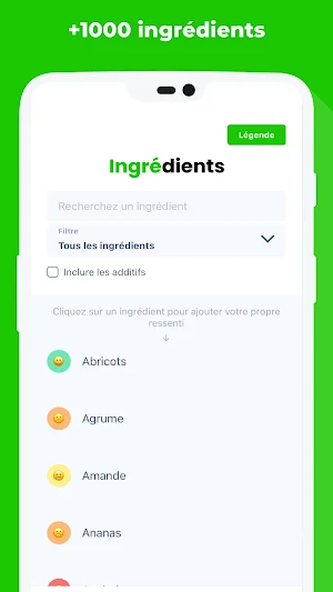 Histamine intolérance scanner Screenshot 0