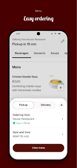 Kavsar Restaurant Screenshot 2