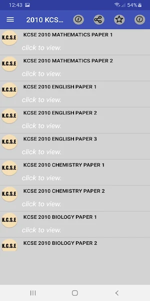 KCSE 2010 ALL PAST PAPERS, QUESTIONS + ANSWERS. Screenshot 0