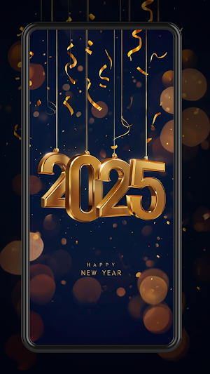 New Year Wallpapers 2025 Screenshot 1