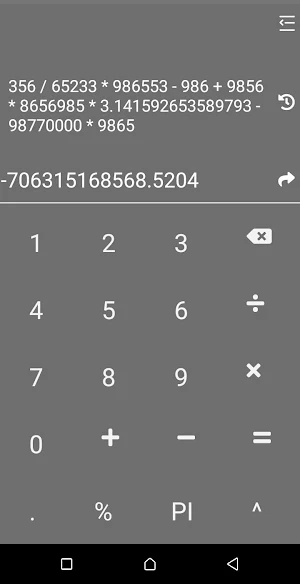 Calculator Screenshot 2
