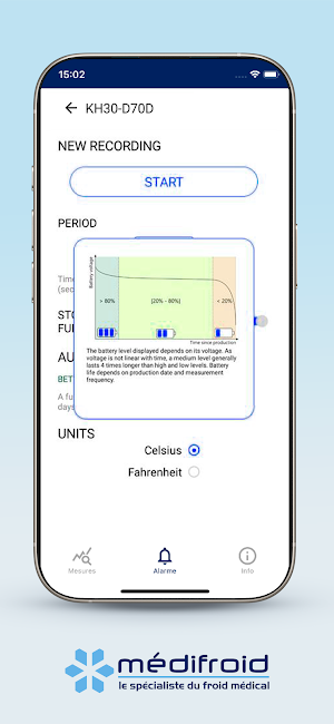 Médifroid CTS1000 Screenshot 3