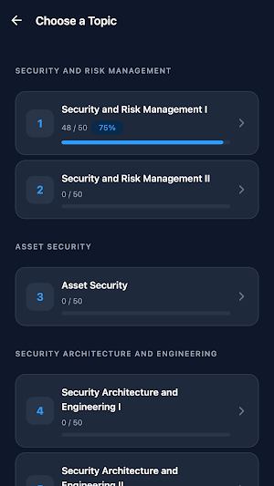 CISSP Exam Prep Screenshot 1
