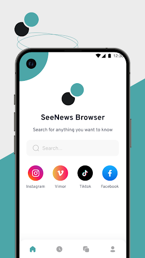 SeeNews Browser Screenshot 1