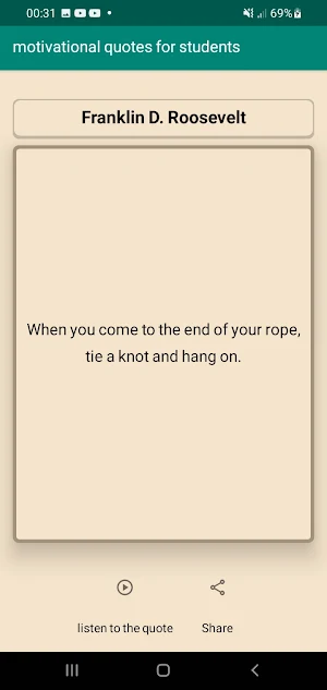 motivational quotes students Screenshot 1