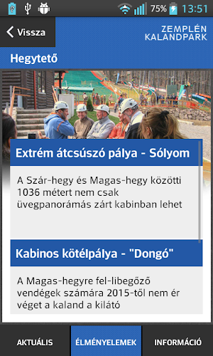 Zemplén Kalandpark Screenshot 3
