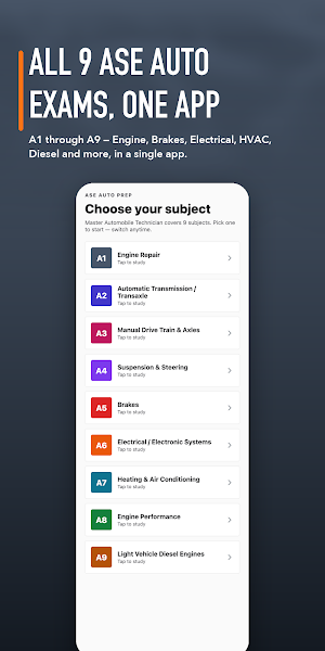 ASE Test Prep 2026: A1-A9 Auto Screenshot 3