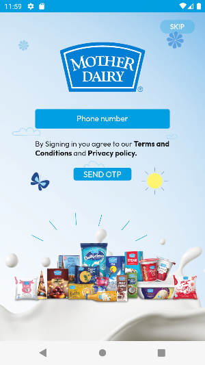 Mother Dairy Screenshot 0