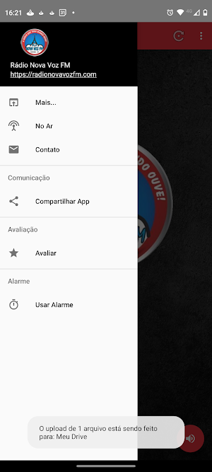 Rádio Nova Voz FM 91,3 Fartura Screenshot 1