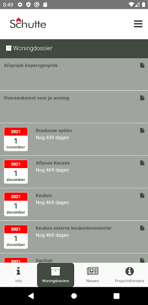 Schutte bouw Screenshot 1