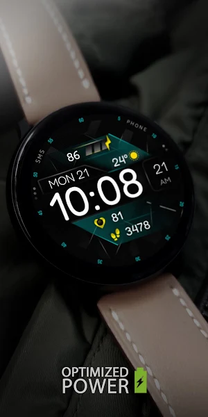 Dream 110 - Digital Watch Face Screenshot 0