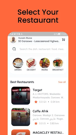 Gaarsii - Food Delivery Screenshot 1