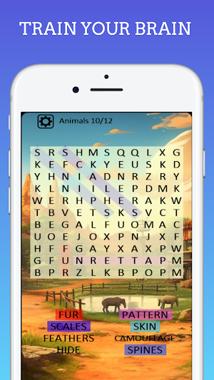 Word Search - Word Puzzle Game Screenshot 1