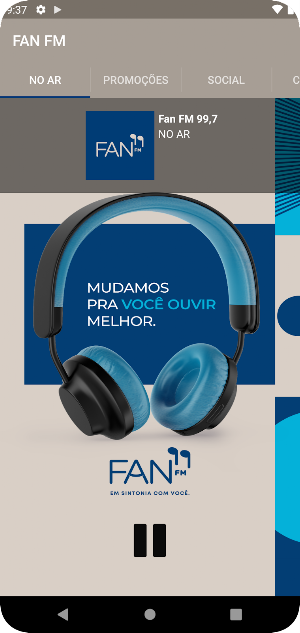 Rádio Fan FM 99,7 Screenshot 1