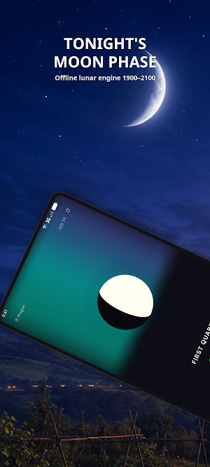 Moon Phase Calendar Screenshot 0