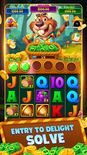 Beaver Roller: Golden Timber Screenshot 1