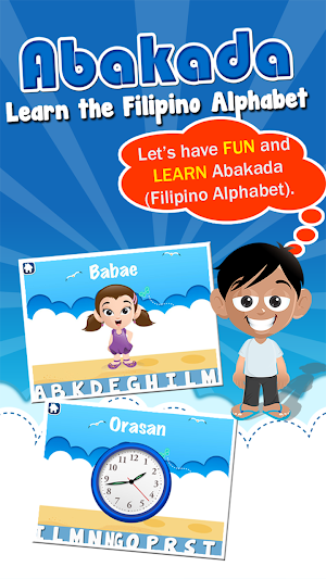 Abakada Alphabet: Learn Tagalog for Kids Screenshot 0