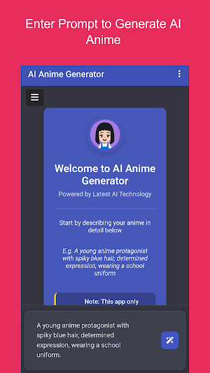 AI Anime Generator Screenshot 1