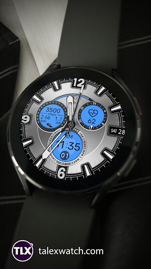 Black Silver Watch Screenshot 0
