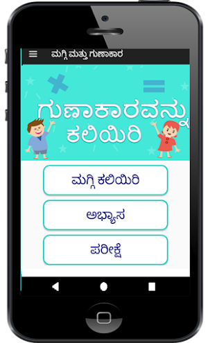 Kannada Multiplication Tables  Screenshot 0