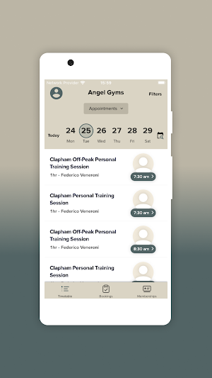 Angel Gyms Screenshot 2