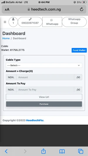 Heedtech Telecomms Screenshot 3