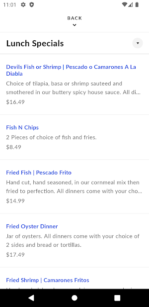 The Seafood Company Screenshot 2