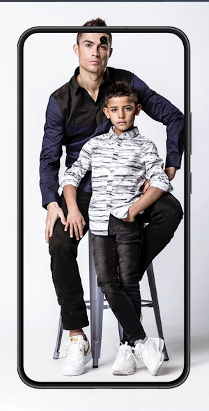 CR7 Junior Wallpaper HD Screenshot 3