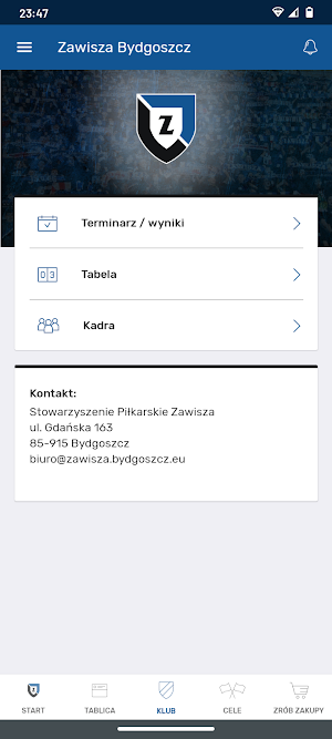 Zawisza Bydgoszcz Screenshot 3