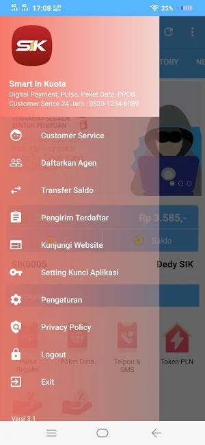 SIK - Pulsa dan PPOB Screenshot 0