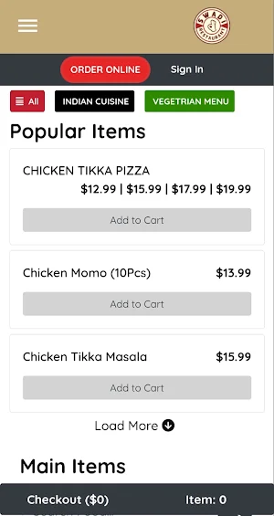 Swadi Restaurant Screenshot 1