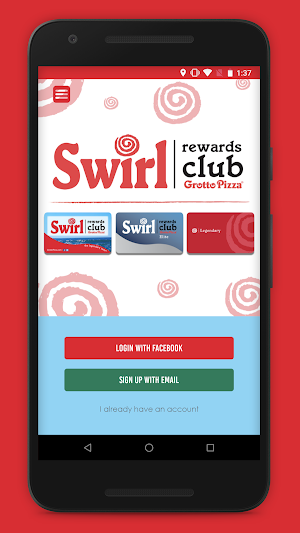 Grotto Pizza Swirl Rewards Screenshot 0