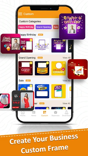 BizTech Festival Poster Maker Screenshot 1