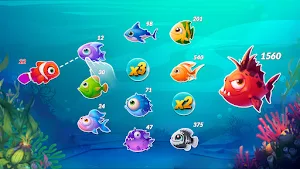 Hungry Fish Shark Eat Fish.io Screenshot 3