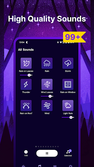 Sleep Sounds & Relaxing Music Screenshot 2
