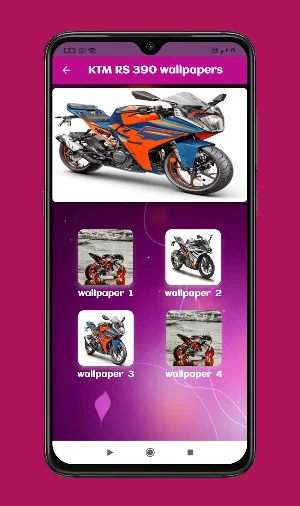 KTM RS 390 wallpapers Screenshot 2