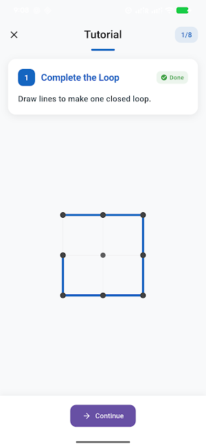 Loop Logic – Logic Puzzle Screenshot 1