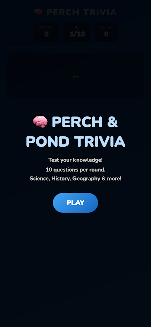 Perch & Pond Trivia Screenshot 0