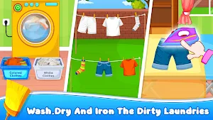Sweet House Cleaning Game - Home Cleaning Screenshot 2
