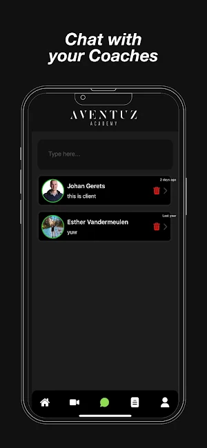 Aventuz Academy - Client Screenshot 3