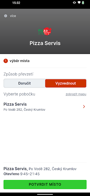 Pizza SERVIS Český Krumlov Screenshot 0