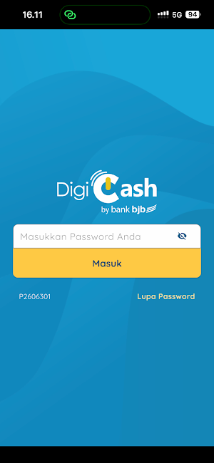 DigiCash Merchant bjb Screenshot 1