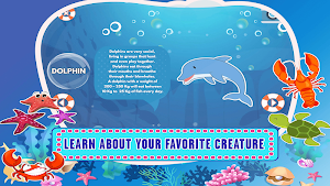 Learning Sea Animal Kids Games Screenshot 0