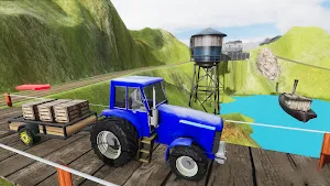 Heavy Tractor Trolley Cargo Sim: Farming Game 2021 Screenshot 0