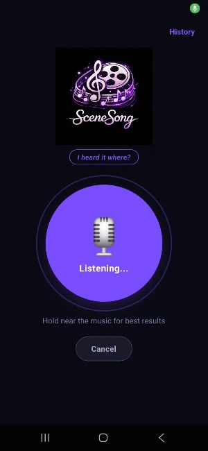 SceneSong Screenshot 1