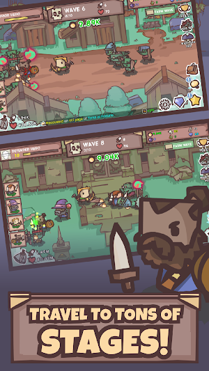 Idle Hero Defense - Fantasy Defense Screenshot 0