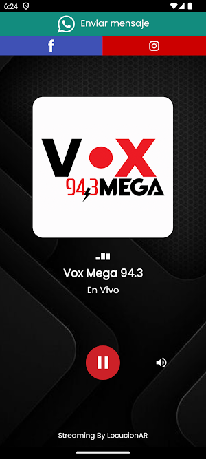Vox Mega 94.3 Screenshot 0