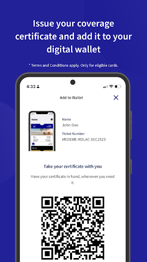 AXA Cardmember Benefits Screenshot 3