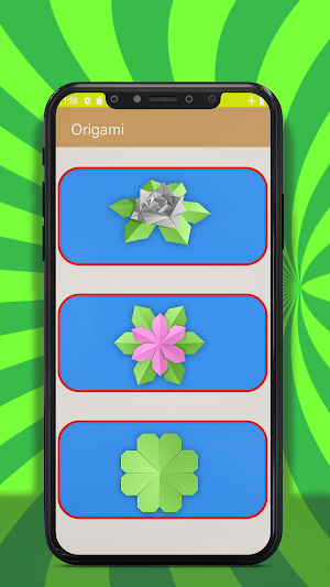 how to make Origami Flowers Screenshot 0