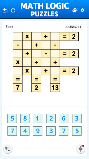 Math Puzzle Game: Crossmath Screenshot 3